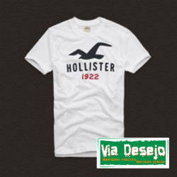 Camisetas da HOLLISTER ou TOMMY HILFIGER (Masculinas ou Femininas