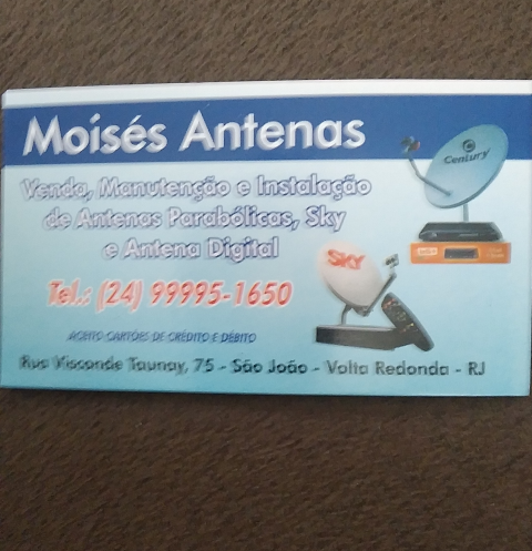 Moises antenas